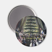 Königin Victorias Weihnachtsbaum Magnet (Vorderseite/Rückseite)