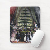 Königin Victorias Weihnachtsbaum Mousepad (Mit Mouse)