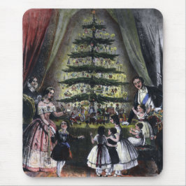Königin Victorias Weihnachtsbaum Mousepad