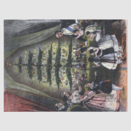 Königin Victorias Weihnachtsbaum Seidenpapier