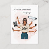 Königin Visitenkarte (Vorderseite)