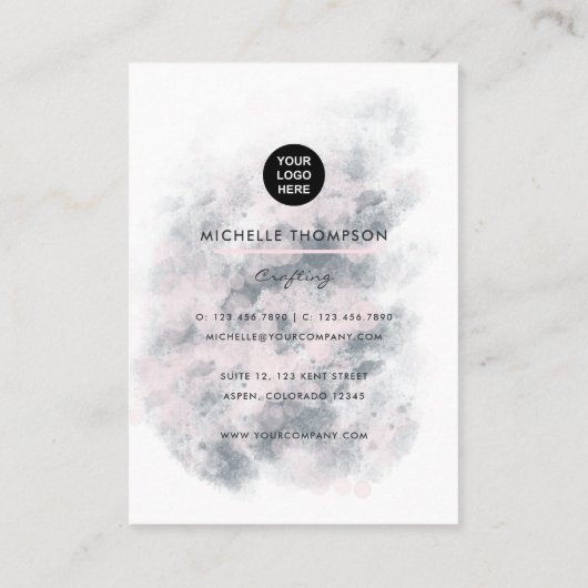 Königin Visitenkarte (Rückseite)