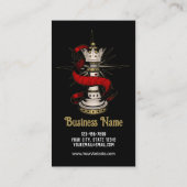 Königin Visitenkarte (Rückseite)