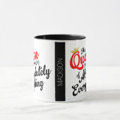 Königin von absolut alles kundenspezifisch tasse (Zentrum)