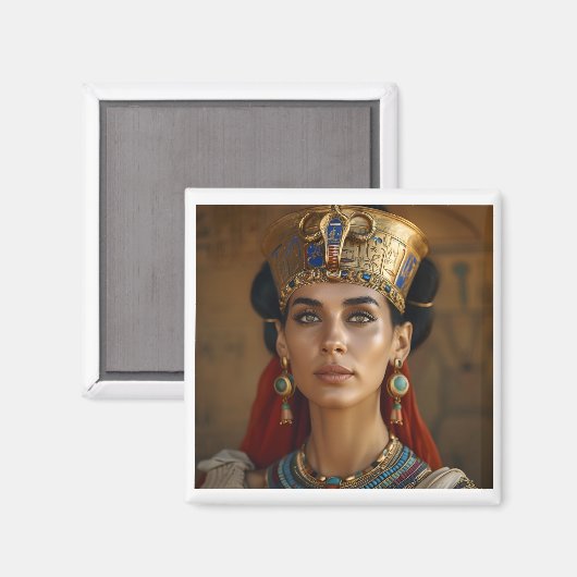 Königin von Ägypten Magnet (Vorderseite/Rückseite)