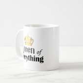 Königin von allem kaffeetasse (Vorderseite Links)
