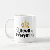 Königin von allem kaffeetasse (Links)