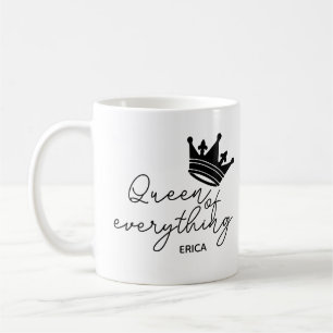 Königin von Allem Krone Lustiges Mutter-Geschenk Kaffeetasse