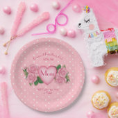 Königin von allem Rosa Mama Pappteller (Party)