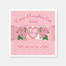 Königin von allem Rosa Mama