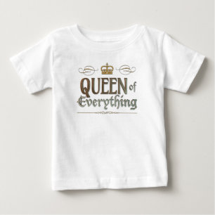 KÖNIGIN von alles - großartige mittelalterliche Baby T-shirt