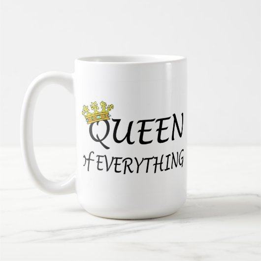 Königin von alles kaffeetasse (Links)