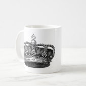 Königin von alles königliche viktorianische kaffeetasse (Vorderseite Links)