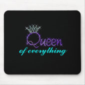 Königin von alles Krone Mousepad (Vorne)