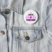 Königin von alles Kronen-Text-Illustration Button (Beispiel)