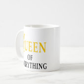 Königin von alles niedliche kaffeetasse (Vorderseite Links)