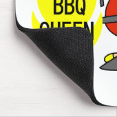 Königin von Barbequeing Mousepad (Ecke)