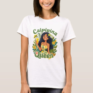 Königin von Brasilien Stolze Frau T-Shirt Royal Br