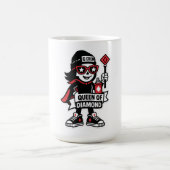 Königin von Diamonds Street Mascot — Bearbeiten vo Kaffeetasse (Mittel)