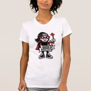 Königin von Diamonds Street Mascot — Bearbeiten vo T-Shirt