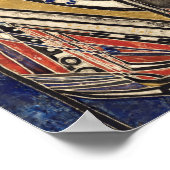 Königin von Diamonds von Margaret Macdonald Mackin Poster (Ecke)