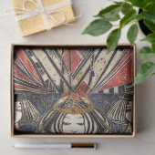 Königin von Diamonds von Margaret Macdonald Mackin Seidenpapier (Geschenk)