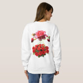 Königin von Glitzern, Champagnerpulli Sweatshirt (Schwarz voll)