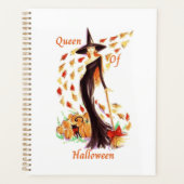 Königin von Halloween Planner Planer (Vorderseite)