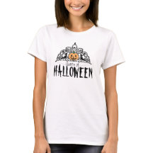 Königin von Halloween-Shirt-Weiß