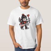 Königin von Hearts Street Mascot — Grind Crew Edit T-Shirt (Vorderseite)