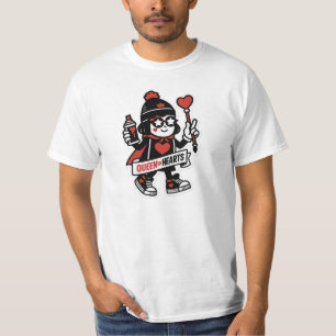 Königin von Hearts Street Mascot — Grind Crew Edit T-Shirt