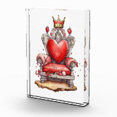 Königin von Hearts Throne Fotoblock (Rechts)