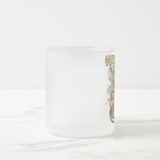 Königin von Herzen Carnivale Art (Goldversion) Mattglastasse (Mittel)