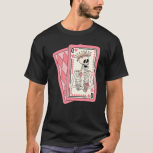 Königin von Herzen Kartenspiel Valentinstag T-Shirt