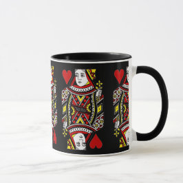 Königin von Herzensdesign Coffee Tasse