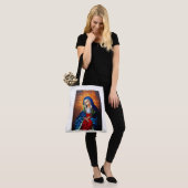 Königin von Himmel Original Malerei restauriertes Tasche (Am Model)