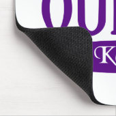 Königin von Karaoke mousepad (Ecke)