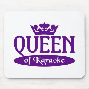 Königin von Karaoke mousepad