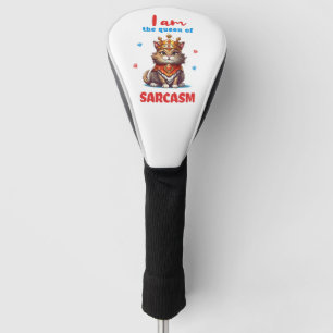 Königin von Sarkasmus lustige Katze Golf Headcover