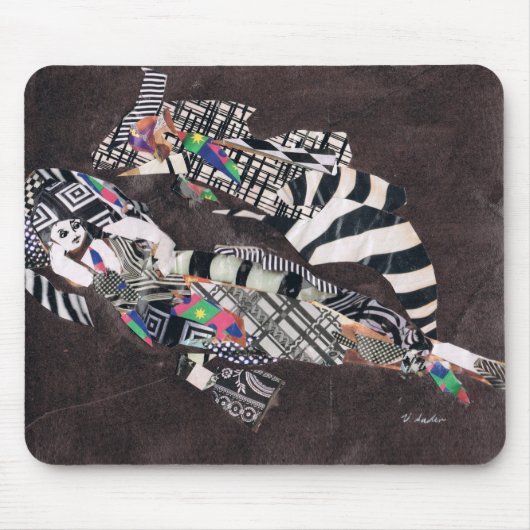 Königin von Sheba Schwimmen Mousepad (Vorne)