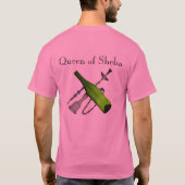 Königin von Sheba T-Shirt (Rückseite)
