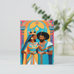 Königin von Sheba und König Solomon Postcard Postkarte