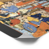 Königin von Sheba von Persischer Meister Poster (Ecke)