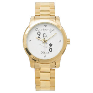 Königin von Spades Bikini Girl Thunder_Cove Armbanduhr