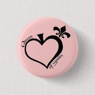 Königin von Spateninspektions-Knopf - besonders Button