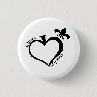 Königin von Spateninspektions-Knopf Button