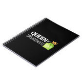 Königin von Tabellenkalkulationstabellen Notizblock (Linke Seite)