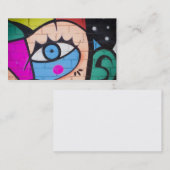 Königin-WestGraffiti/Straßen-Kunst Visitenkarte (Vorne/Hinten)