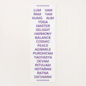 Königin Yogamatte (Rückseite)