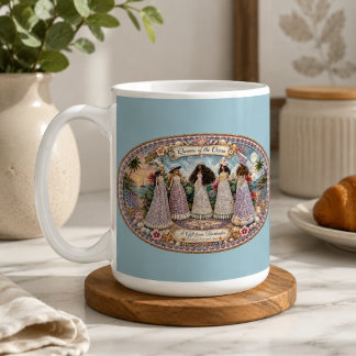 Königinnen der ozeanischen Seele - Ozean-inspirier Kaffeetasse